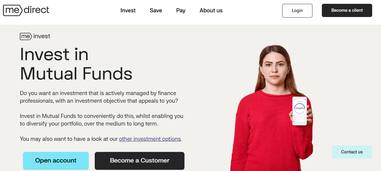 Mutual Funds Investments in Malta by MeDirect